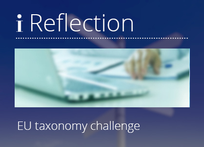 A summary of a summary of the EU Taxonomy challenge – a summary